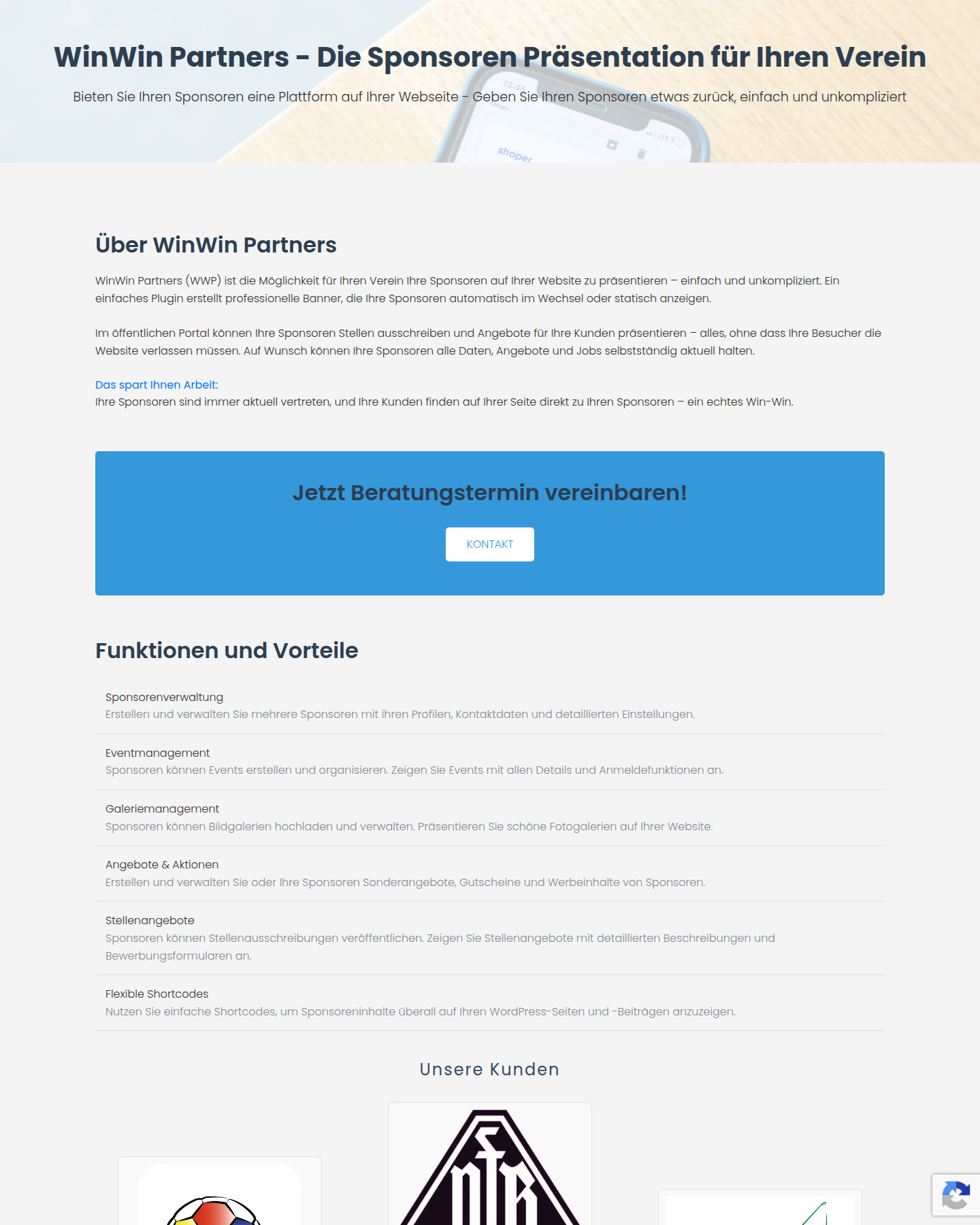 WinWin Partners homepage